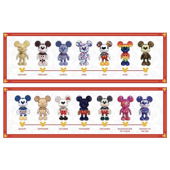 🔥 Disney LIMITED EDITION 2020 Year Mouse Plush Fantasy in the Sky Mickey NEW - Picture 6 of 12